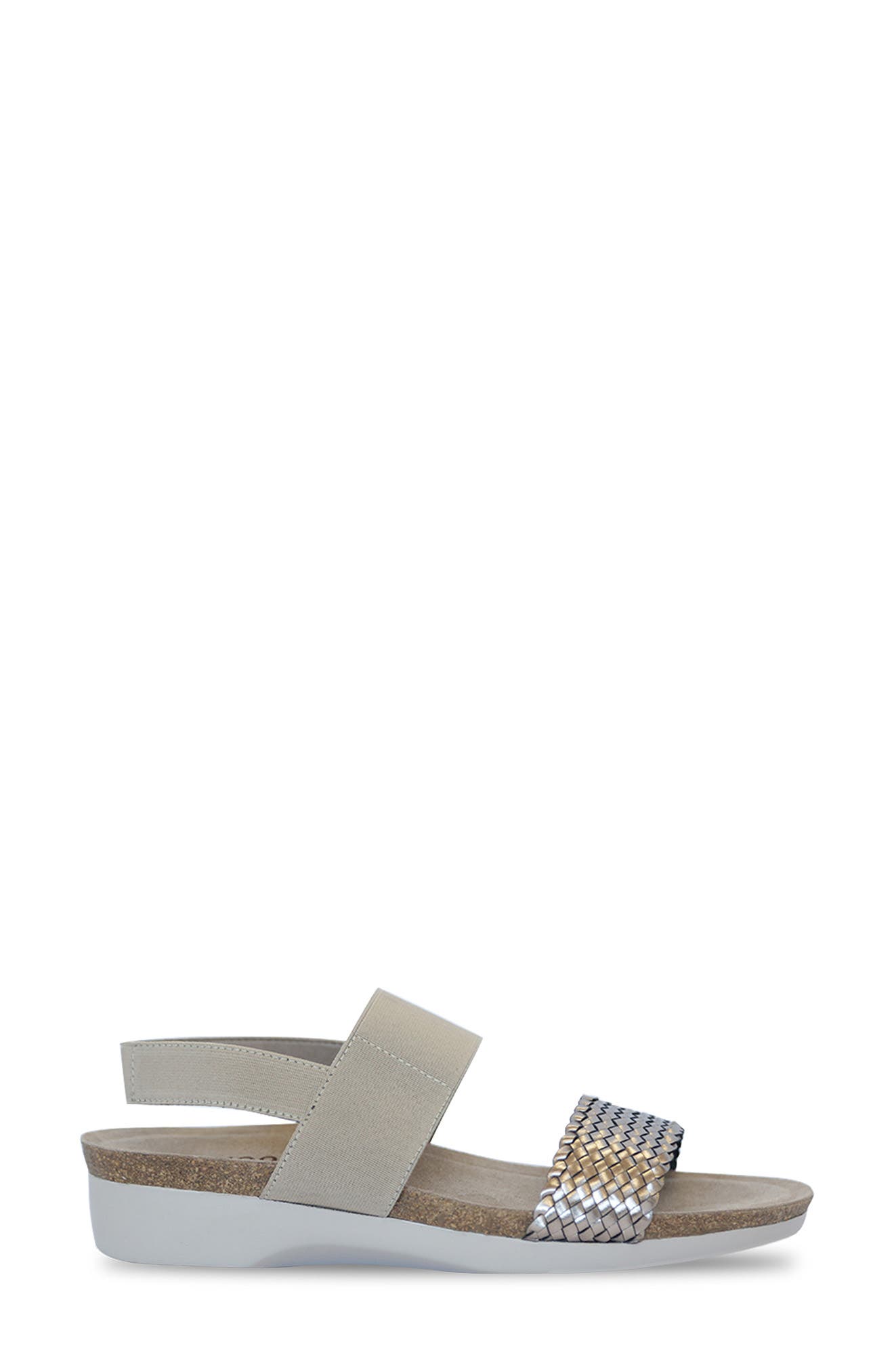 Pisces Sandal - Multiple Widths Available, Alternate, color, GUNMETAL WOVEN