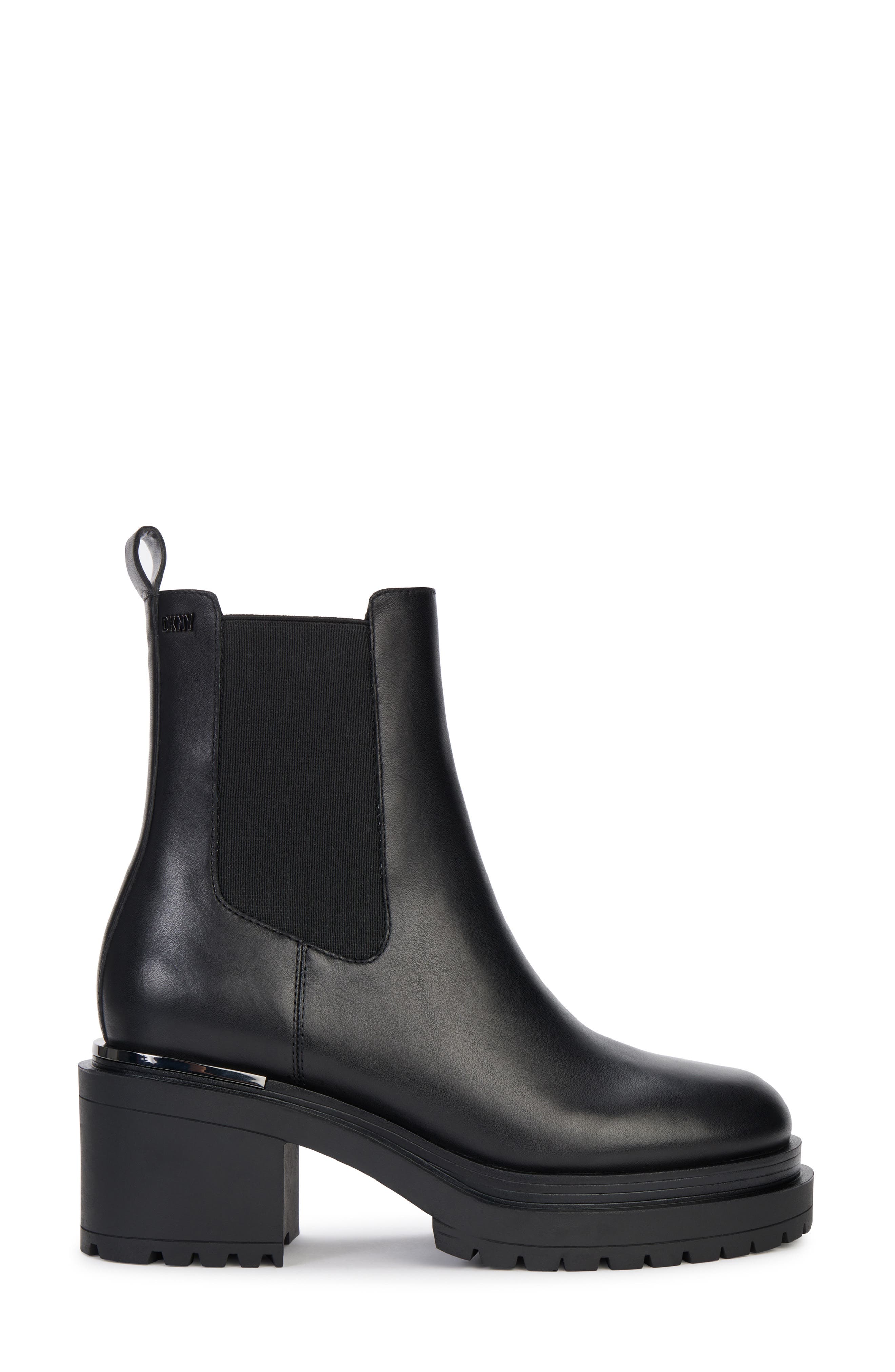 DKNY Patria Chelsea Boot, Alternate, color, Black