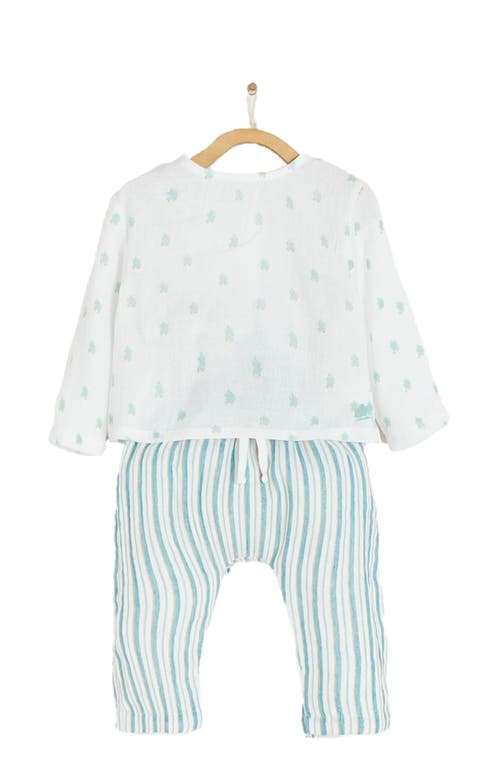 Babycottons Noah Muslin Set In Multicolor