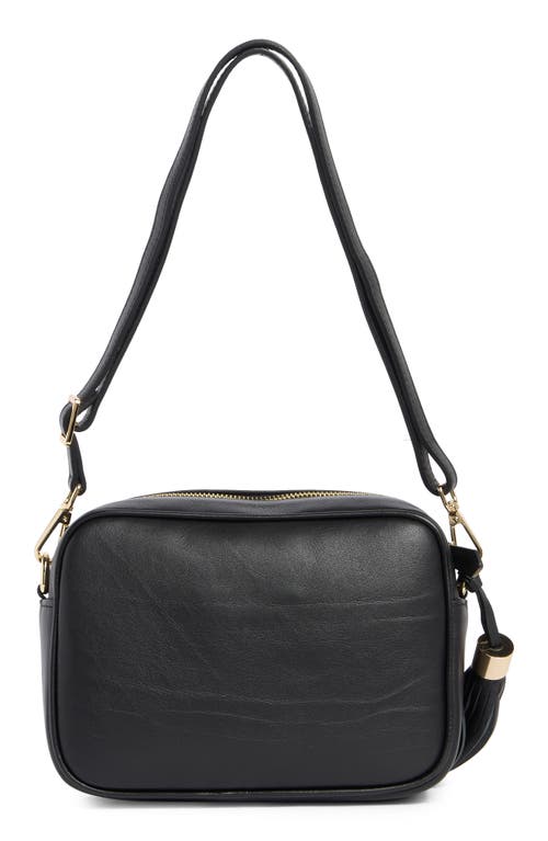 Valentino By Mario Valentino Mia Vlogo Quilted Leather Shoulder Bag In Black