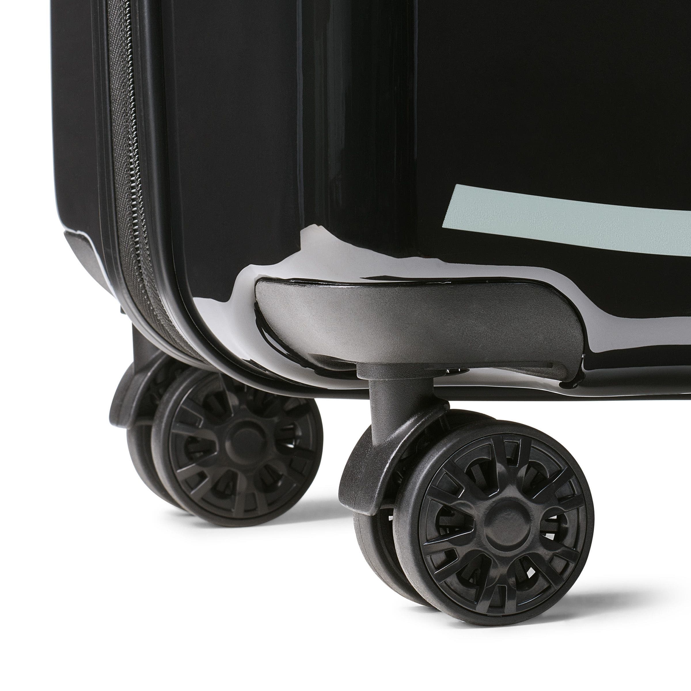 KARL LAGERFELD Karl in A Box Upright Suitcase, Alternate, color, Black