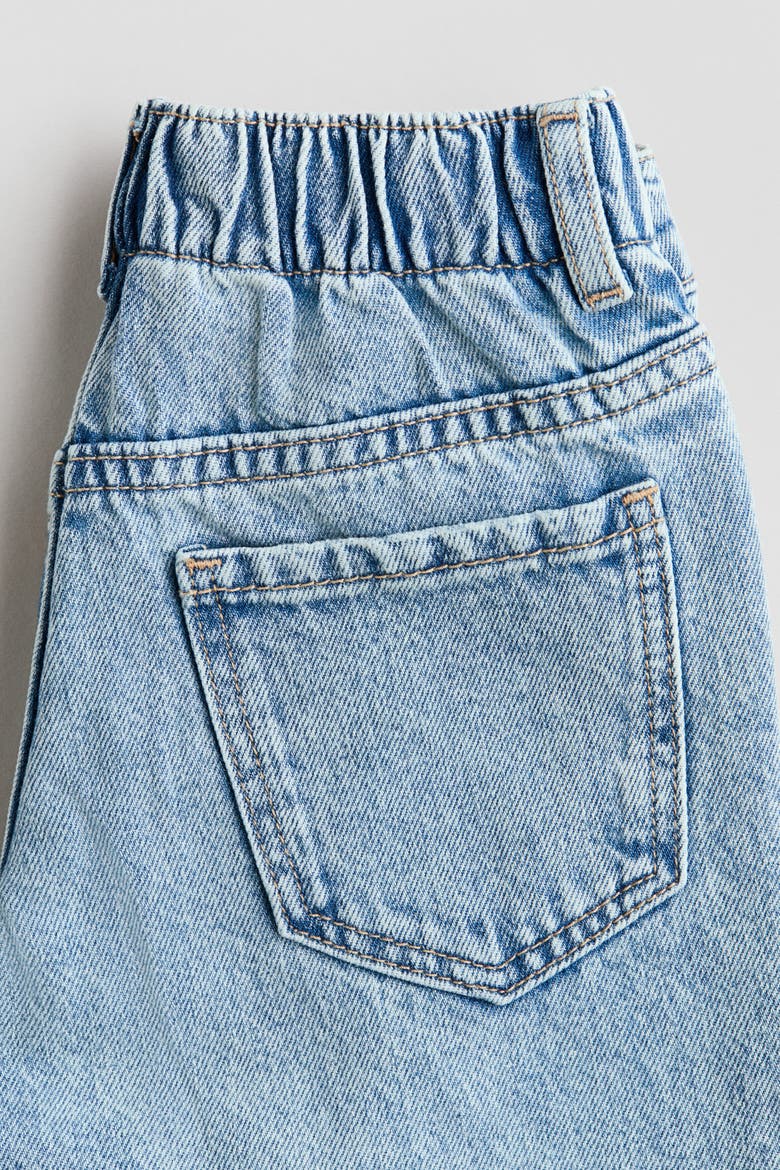 Loose-fit Barrel Jeans, Alternate, color, Light denim blue