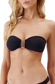 Melissa Odabash Barcelona Core U-Bar Strapless Bikini Top
