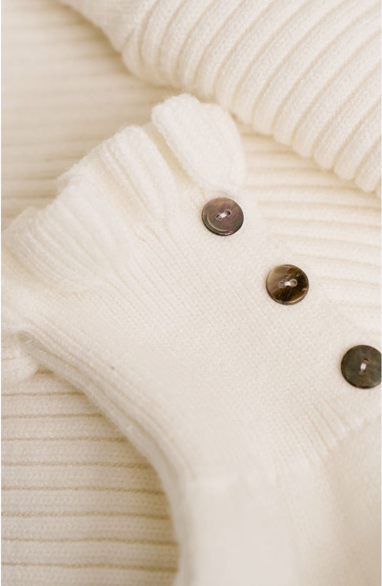 Cache Coeur Dorothée Maternity & Nursing Sweater, Alternate, color, Ivory