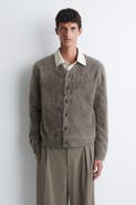 COS Brushed Pure Cashmere V-neck Cardigan
