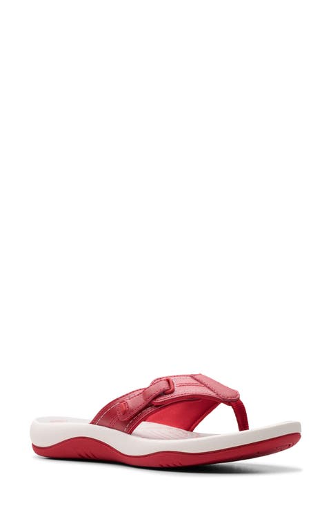 Clarks Sunmaze Loop Thong Sandal (Women)