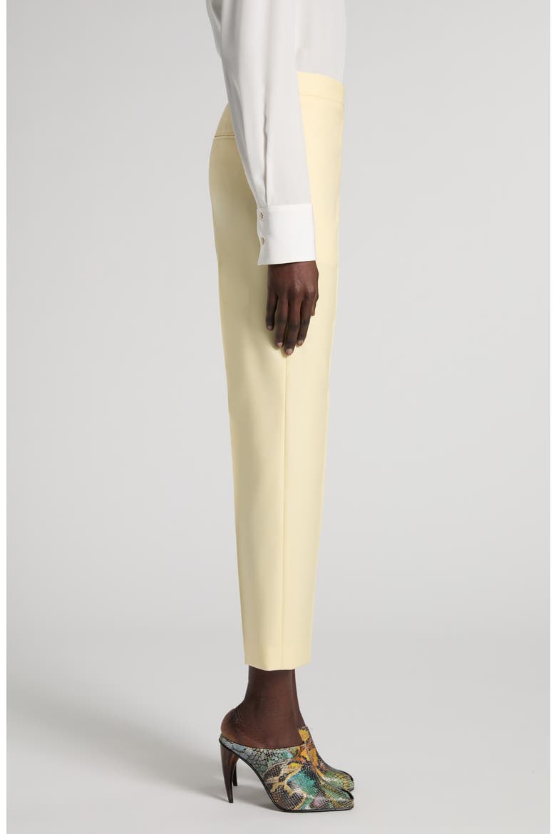 Wool Gabardine Ankle Cigarette Pants, Alternate, color, SHERBET