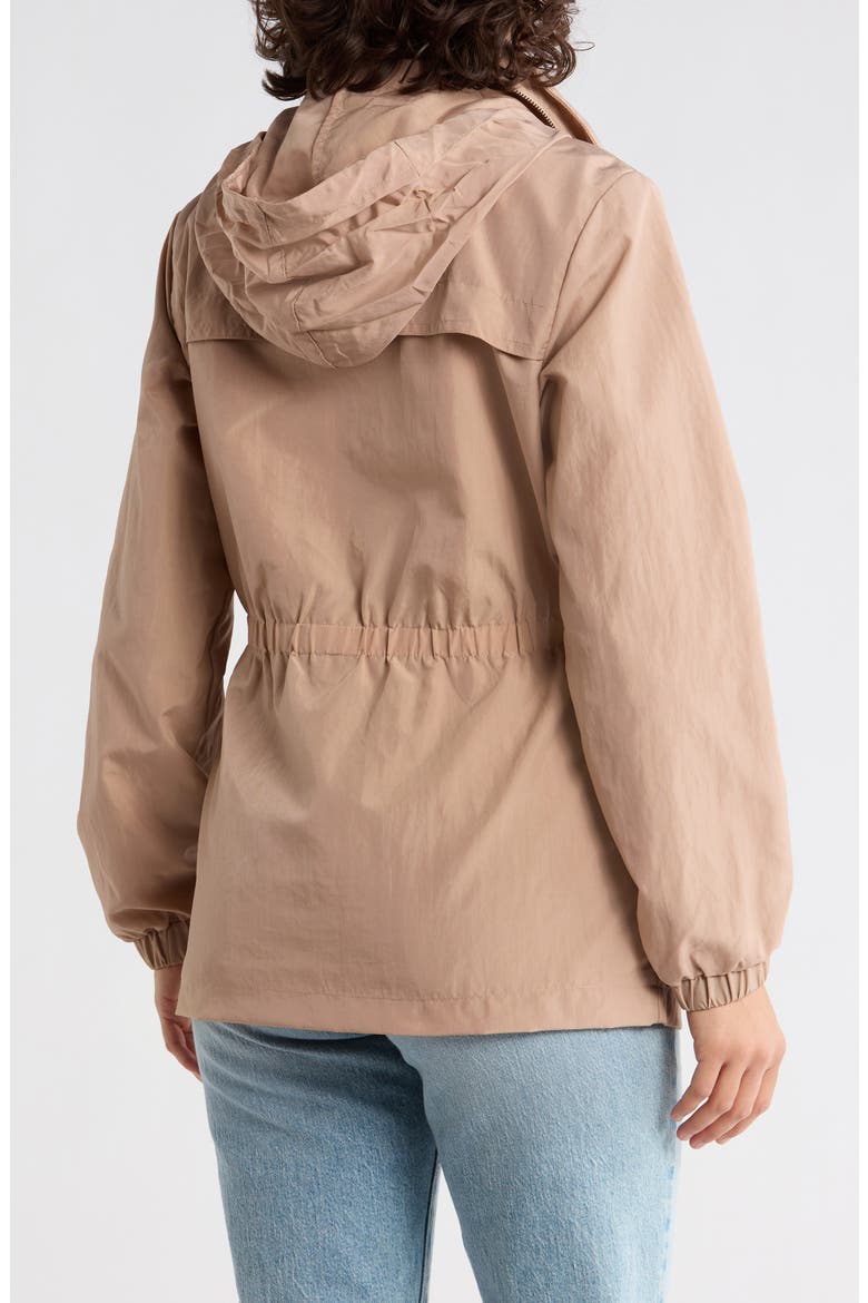 Verena Hooded Jacket, Alternate, color, WARM TAUPE