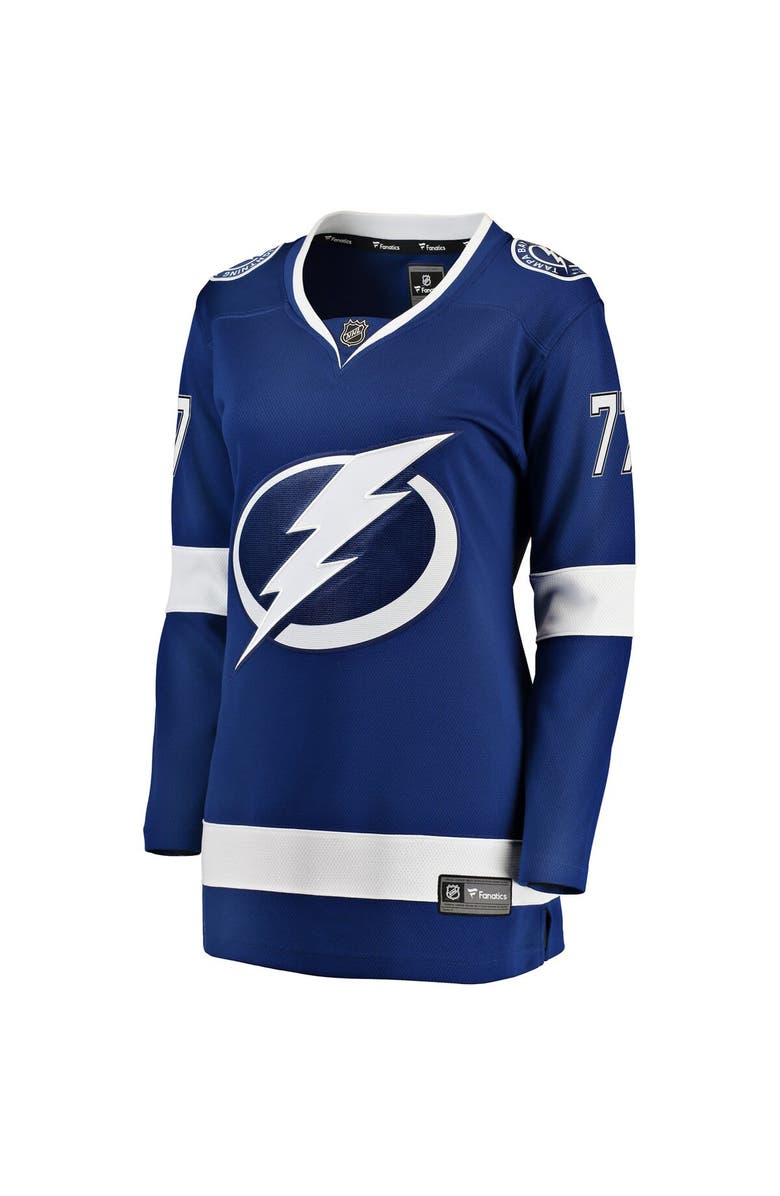 FANATICS Women's Fanatics Branded Victor Hedman Blue Tampa Bay Lightning Premier Breakaway Player Jersey, Alternate, color, Blue