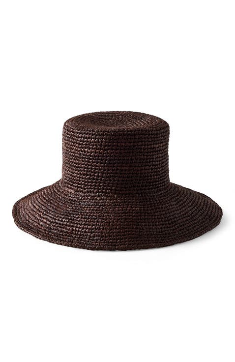 Raffia Bucket Hat