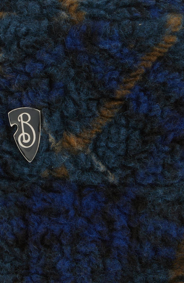 Burberry Floppy Shield Wool Blend Fleece Bucket Hat, Alternate, color, 