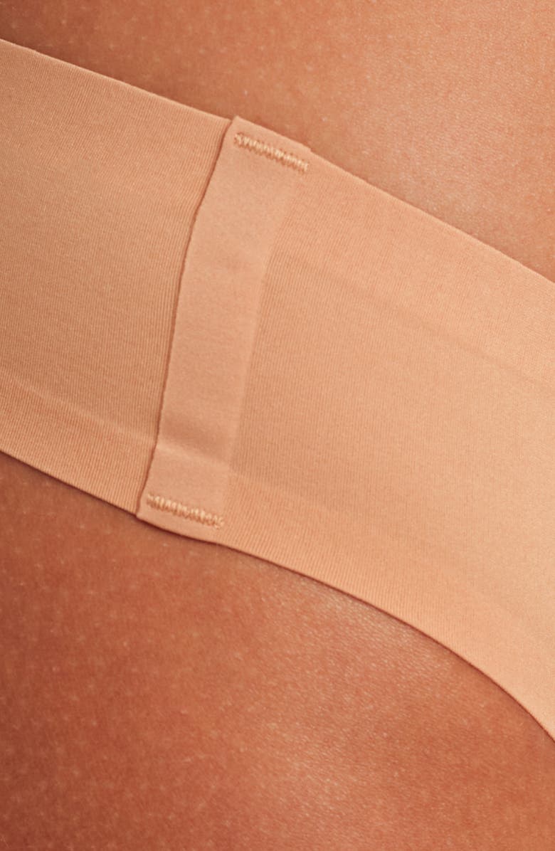 Saalt Seamless Thong, Alternate, color, Beige