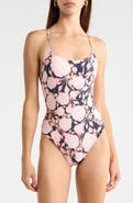 Maaji Rose Petals Luster One-Piece Swimsuit