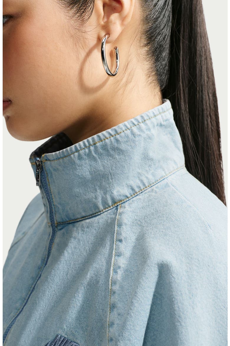 Windrunner Denim Jacket, Alternate, color, 440 LTARMB/ WORKBL