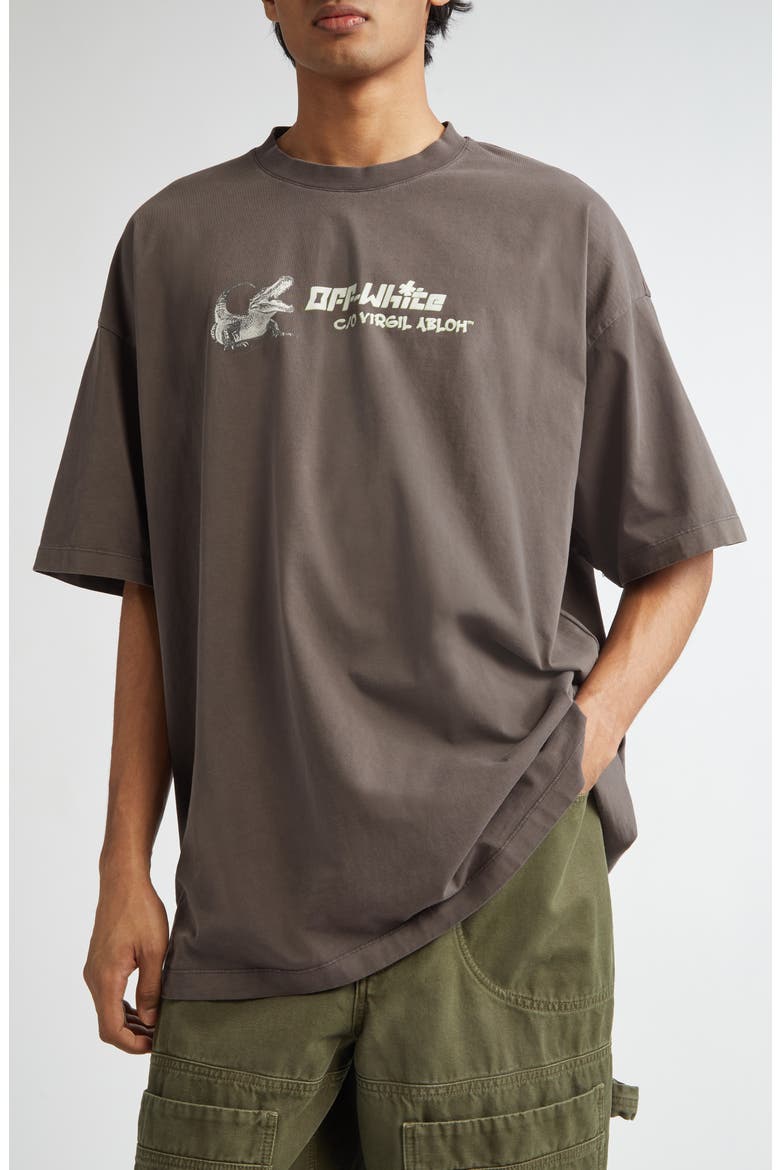 Off-White WHT Crocodile Graphic T-Shirt (Men) | Nordstrom