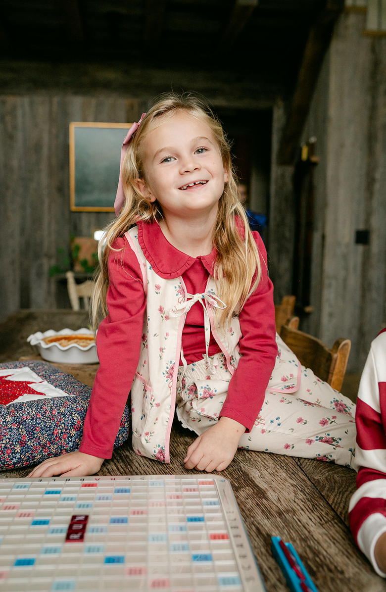 Little Paper Kids Floral Bouquet Briar Vest, Alternate, color, Floral Bouquet