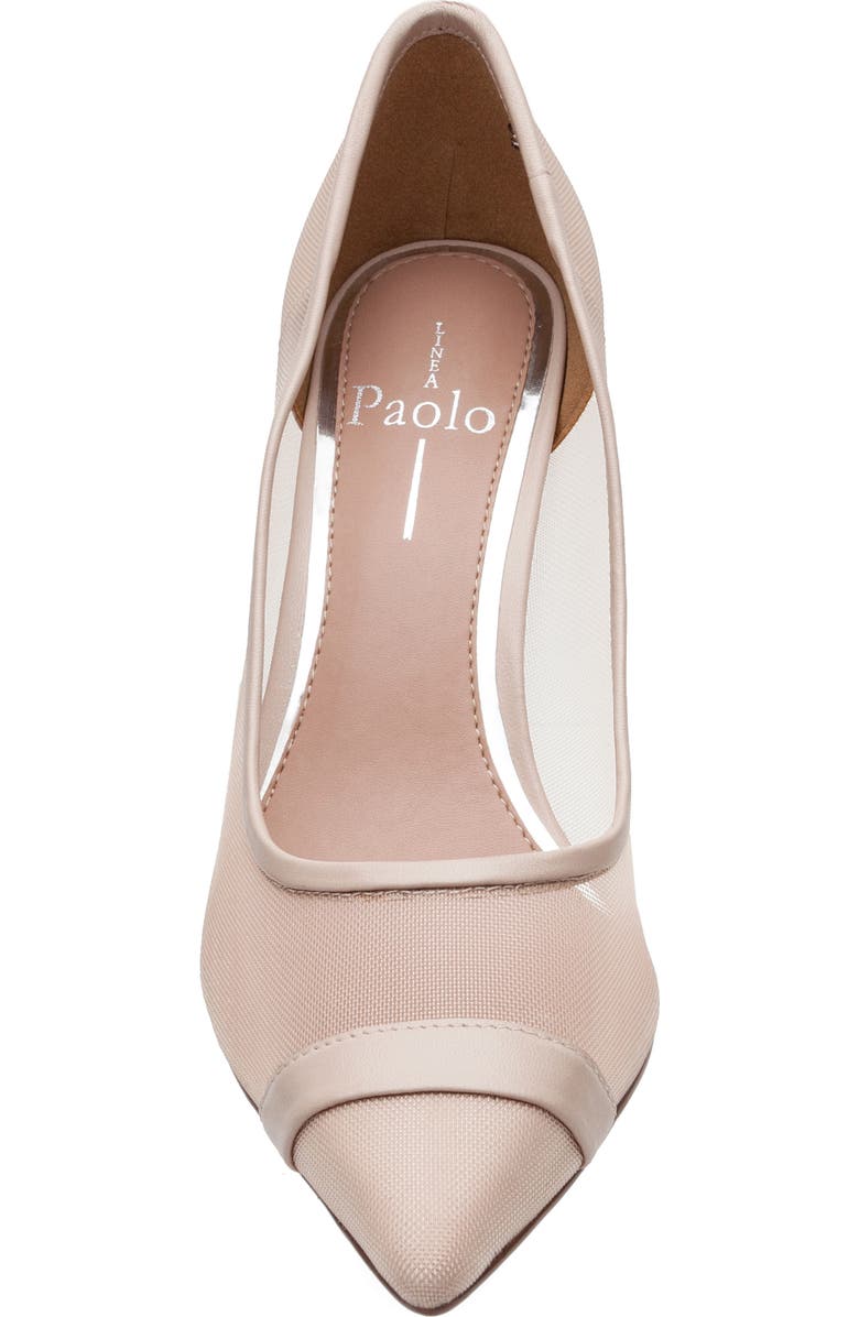 Linea Paolo Persia Pointed Toe Pump, Alternate, color, Blush