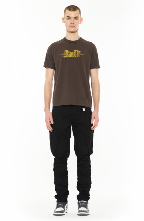 Cult Of Individuality Rocker 606 Cargo Jeans In Black