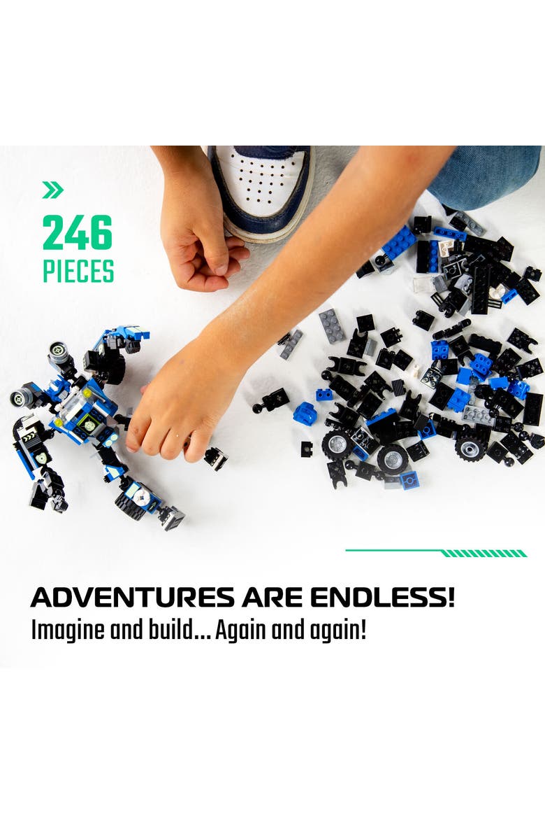 JitteryGit Robotryx-Blue-Snabglider, Alternate, color, Blue