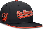 Nike Men's Nike Black Baltimore Orioles True Performance Fitted Hat