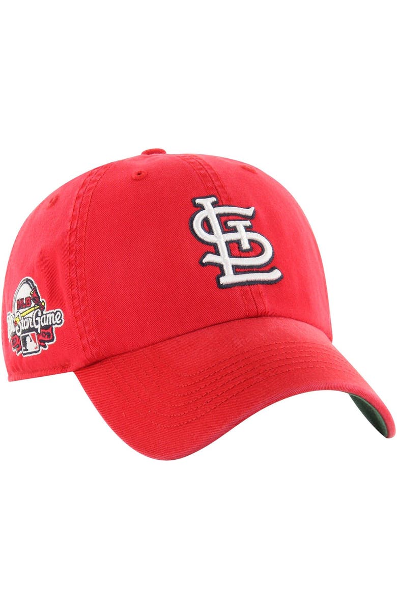 '47 Men's '47 Red St. Louis Cardinals Sure Shot Classic Franchise Fitted Hat, Main, color, Red
