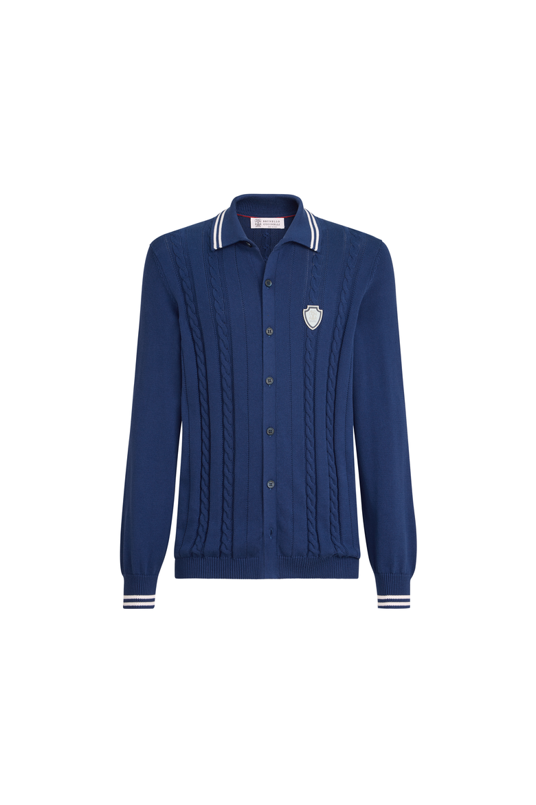 Knit shirt, Alternate, color, Avio Blue