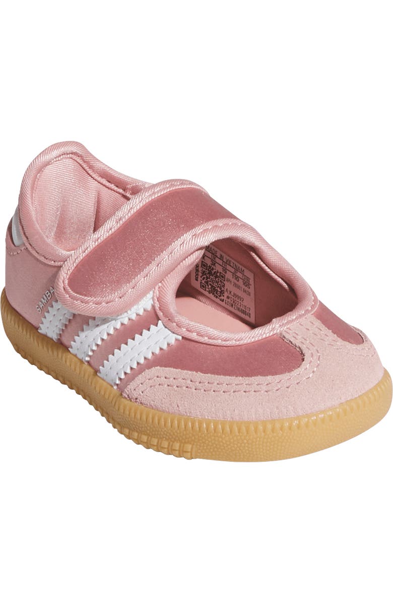 adidas Kids' Samba Jane Sneaker, Alternate, color, Mauve/ White/ Gum