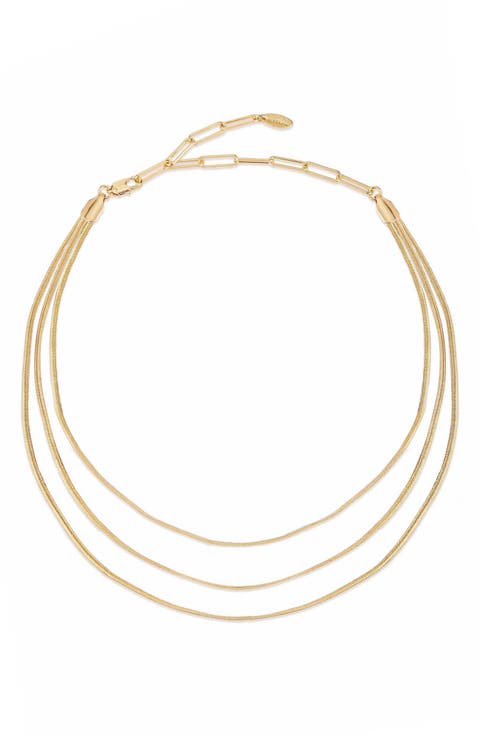 Triple Layered Flex Necklace
