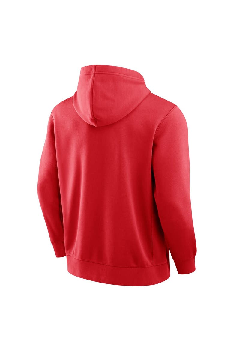 Men's Fanatics Red Kansas City Chiefs New Horizons Heritage Pullover Hoodie, Alternate, color, Red