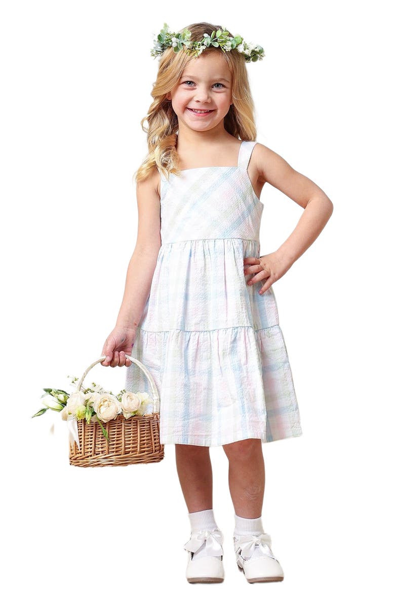 Hope & Henry Girls' Organic Tiered Sundress, Toddler, Alternate, color, 