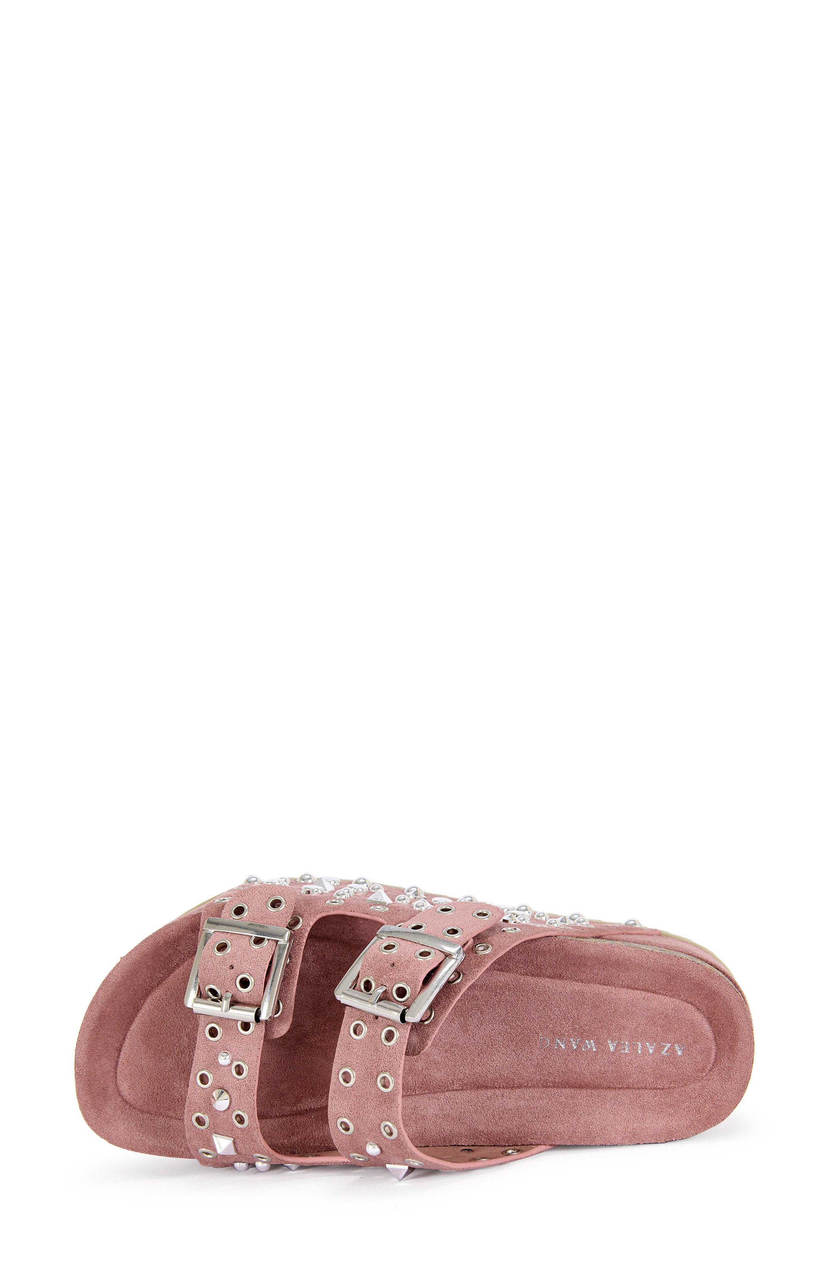 AZALEA WANG Kaegan Platform Sandal, Alternate, color, Pink