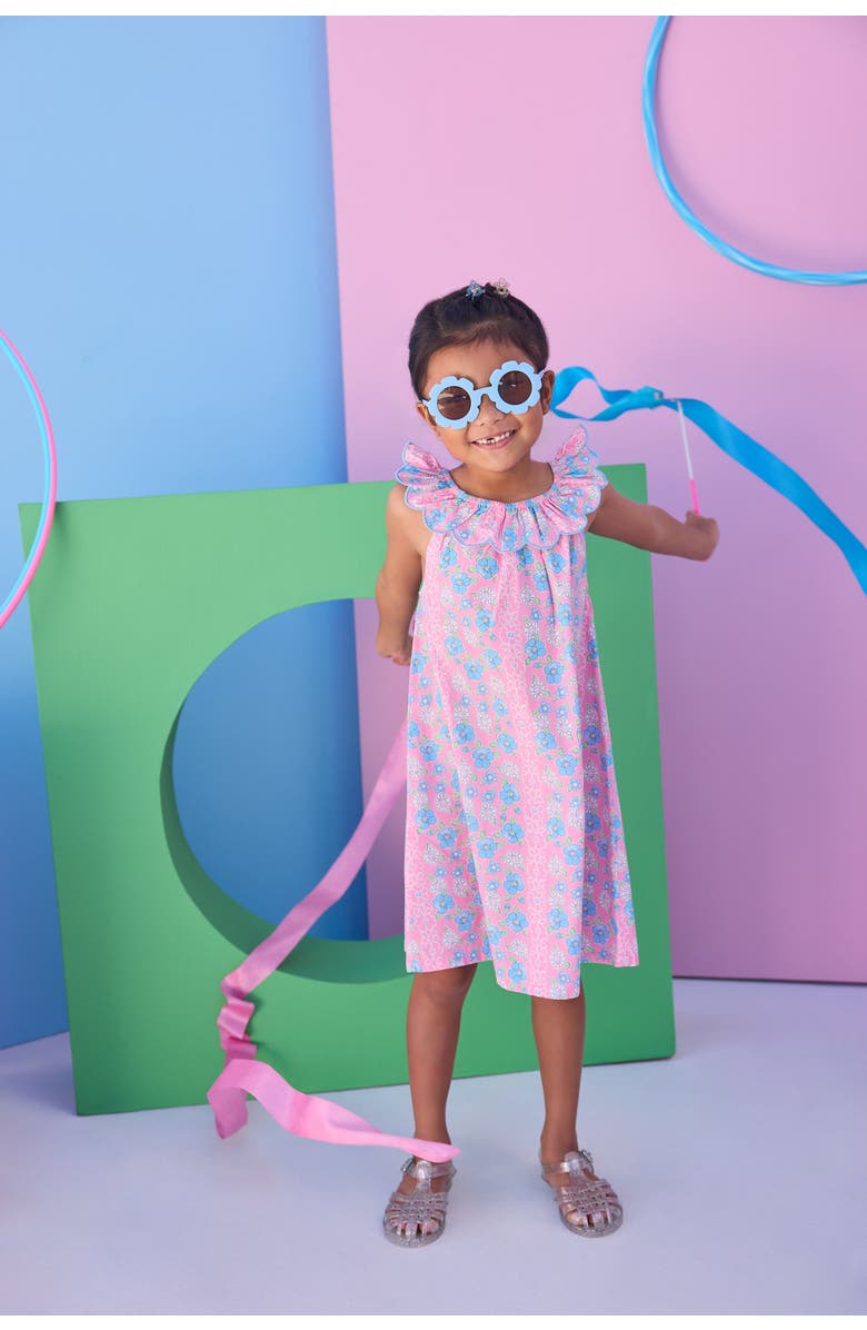 BISBY Kids' Flora Dress, Alternate, color, Spring Marguerite Floral