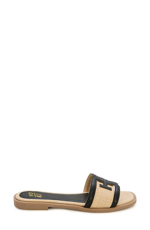 Yoki Isabel Slide Sandal In Black