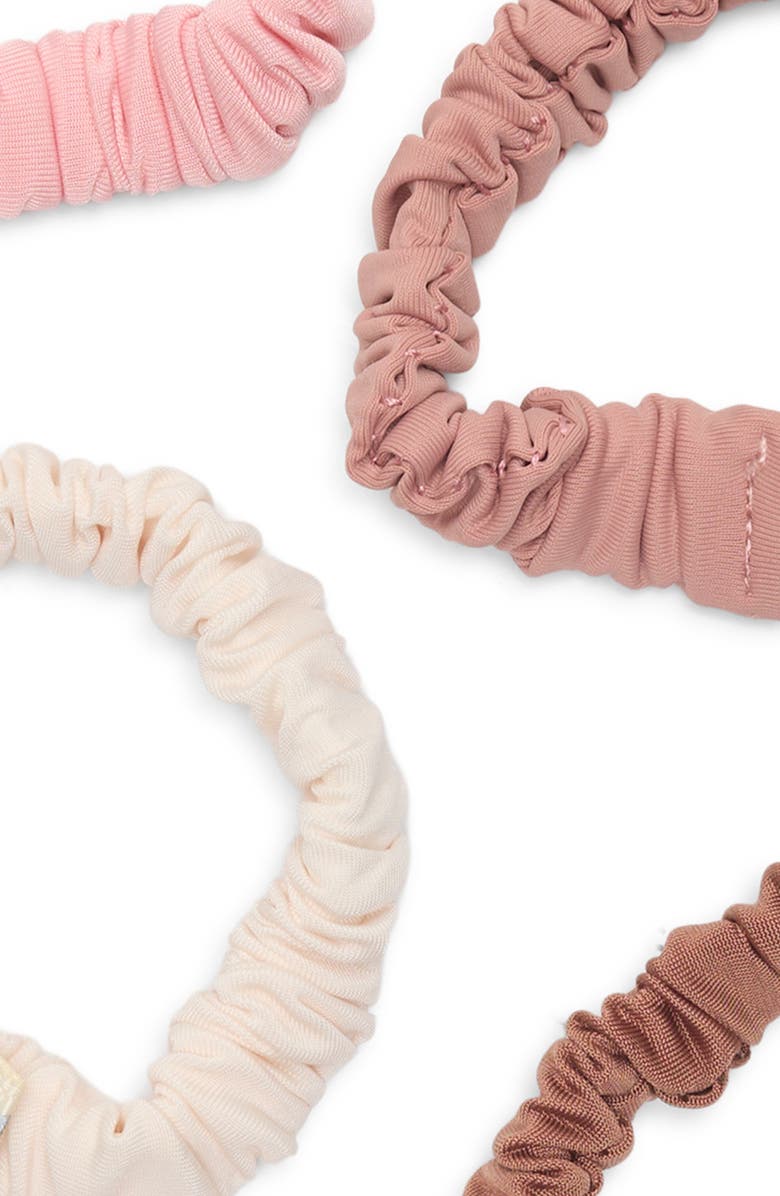 L. Erickson 5-Pack Assorted Performance Scrunchies, Alternate, color, Sunkissed