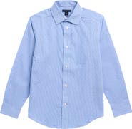 Tommy Hilfiger Kids' Cross Gingham Button-Up Shirt