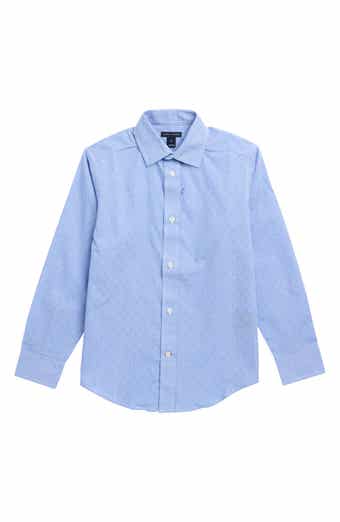 Tommy Hilfiger Kids' Cross Gingham Button-Up Shirt