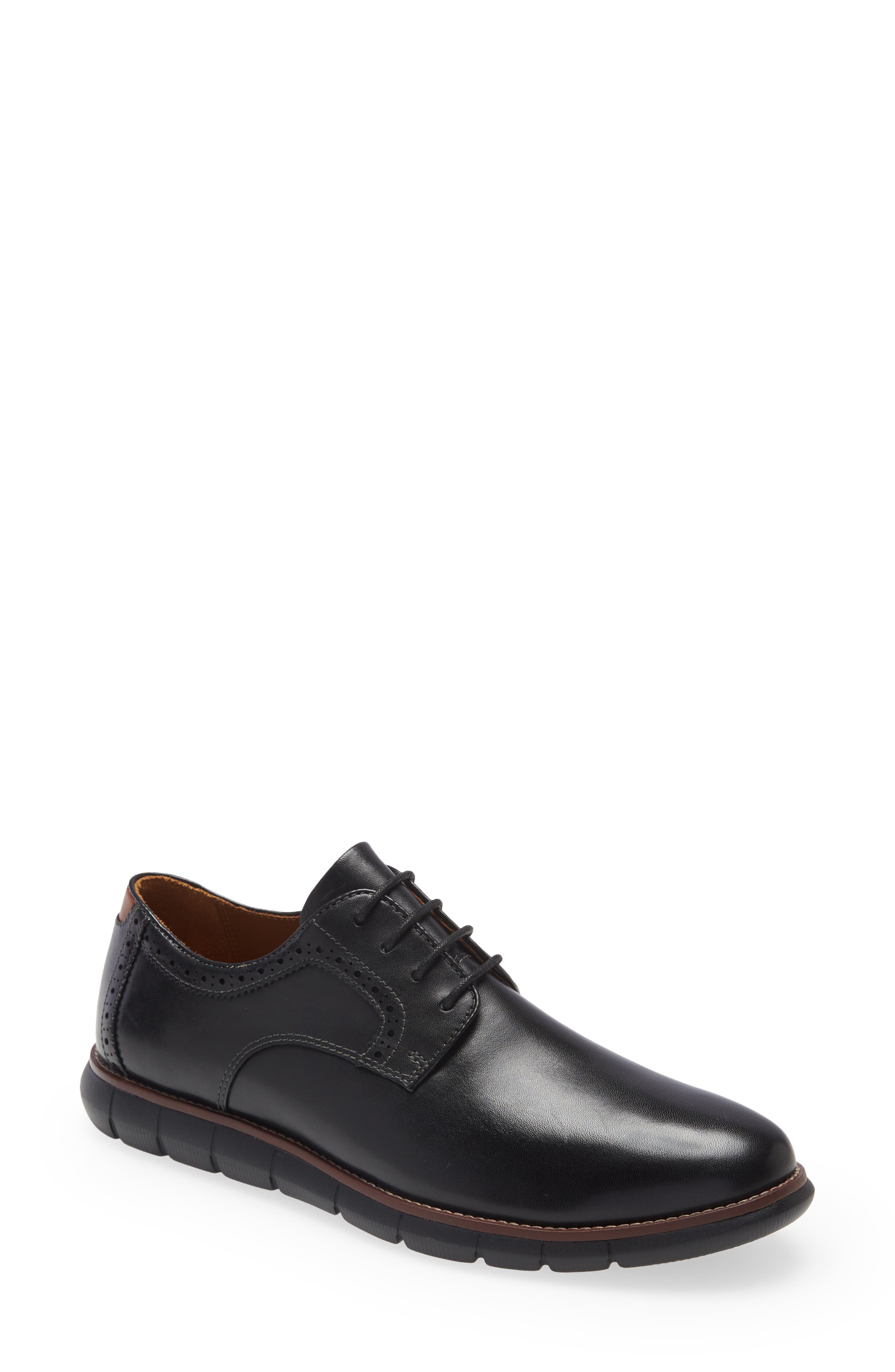 Johnston & Murphy Holden Plain Toe Derby, Main, color, 