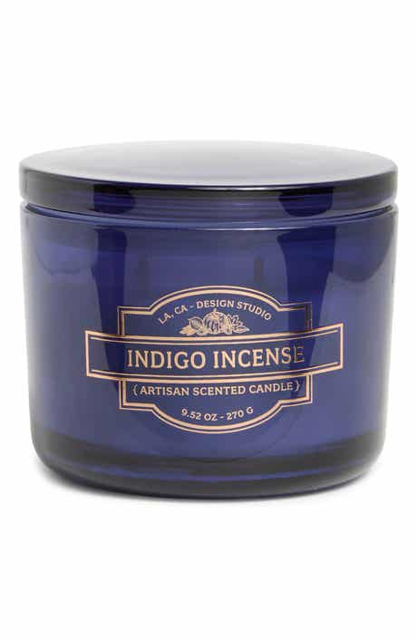 PORTOFINO CANDLES Indigo Incense Scented Candle