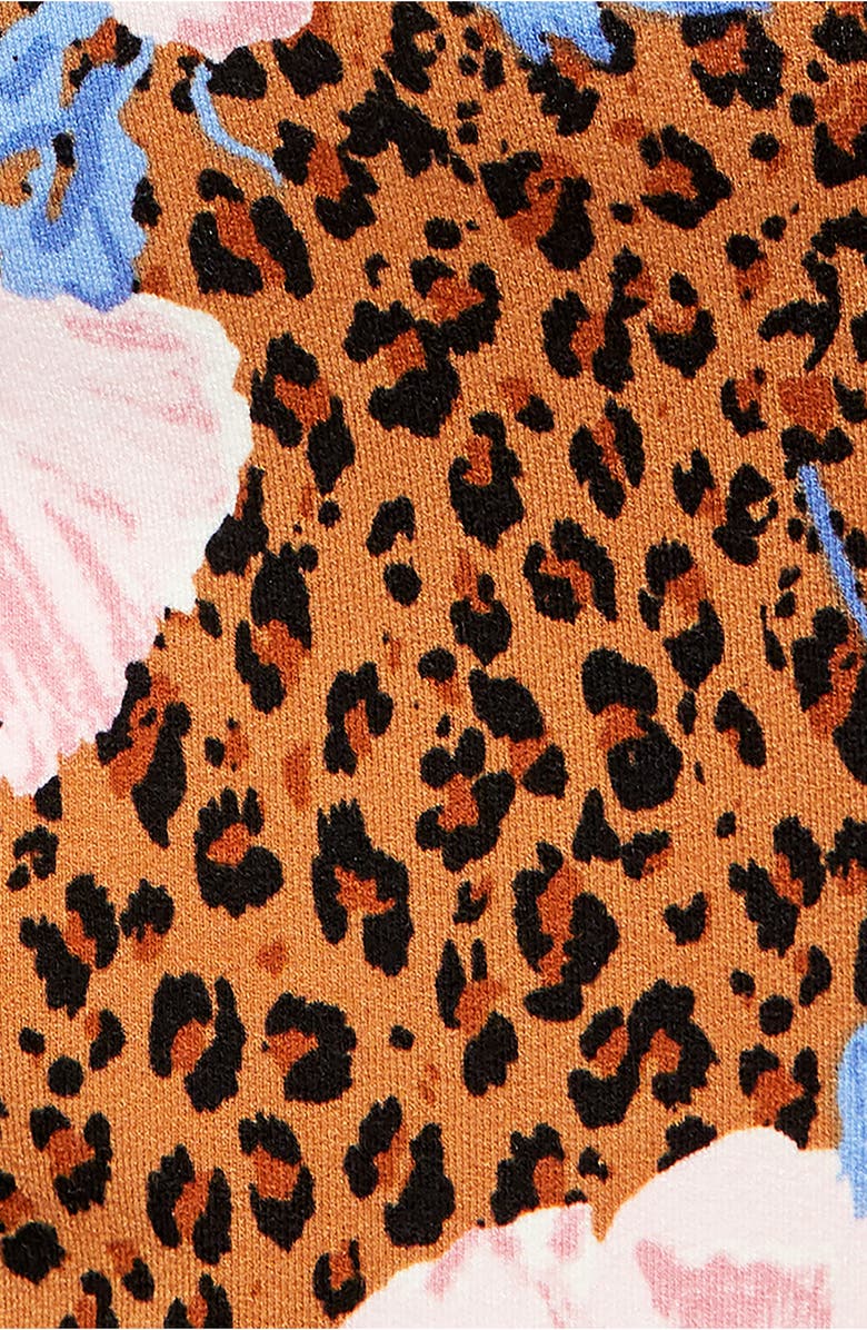 Free People Retro Romance Mixed Print Long Sleeve Dress, Alternate, color,