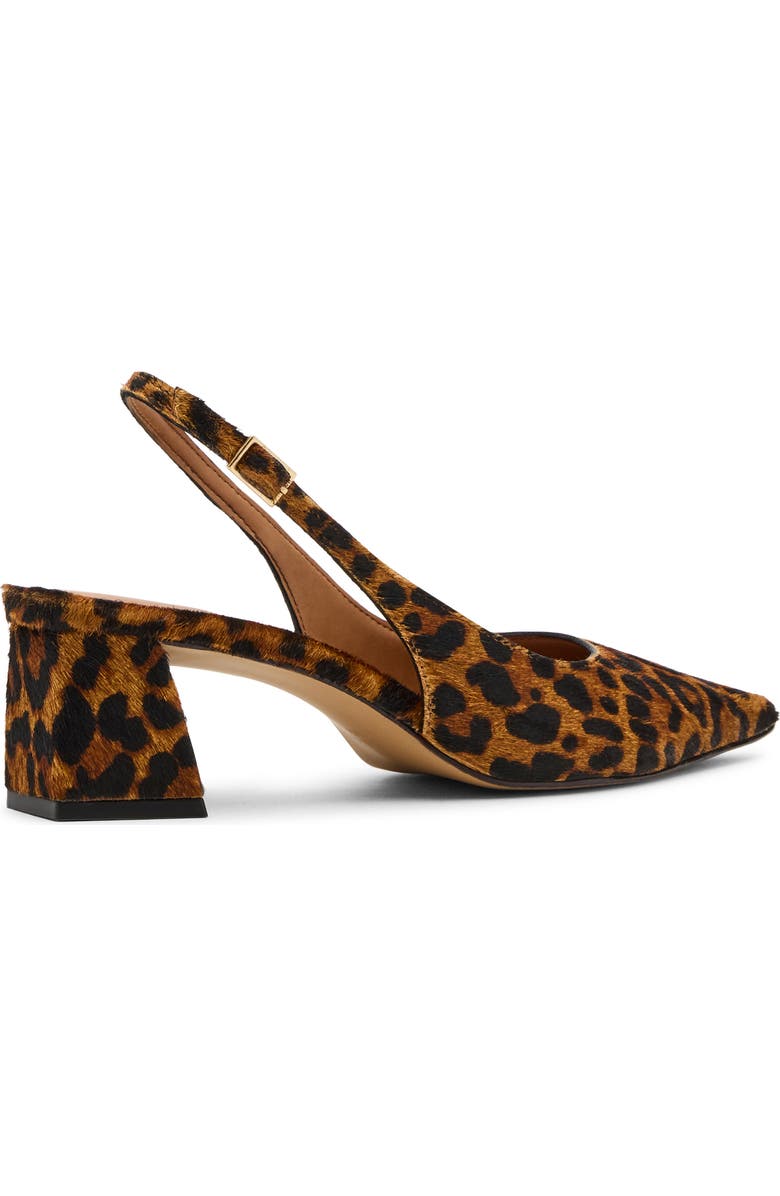 Steve Madden Robyn Pointed Toe Slingback Pump, Alternate, color, Leopard