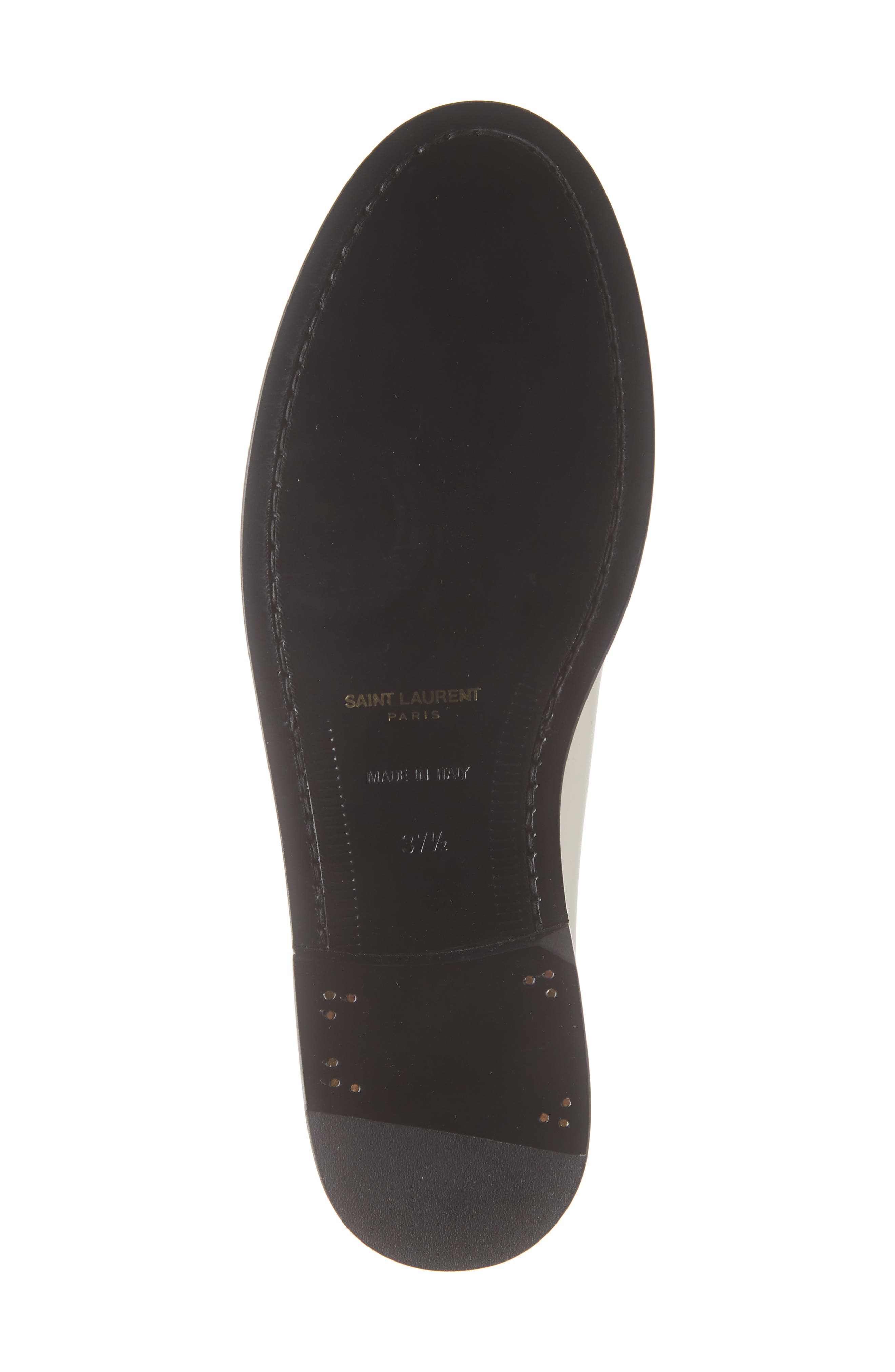 Saint Laurent YSL Monogram Penny Loafer, Alternate, color, 