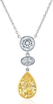 Crislu Canary Luster Necklace