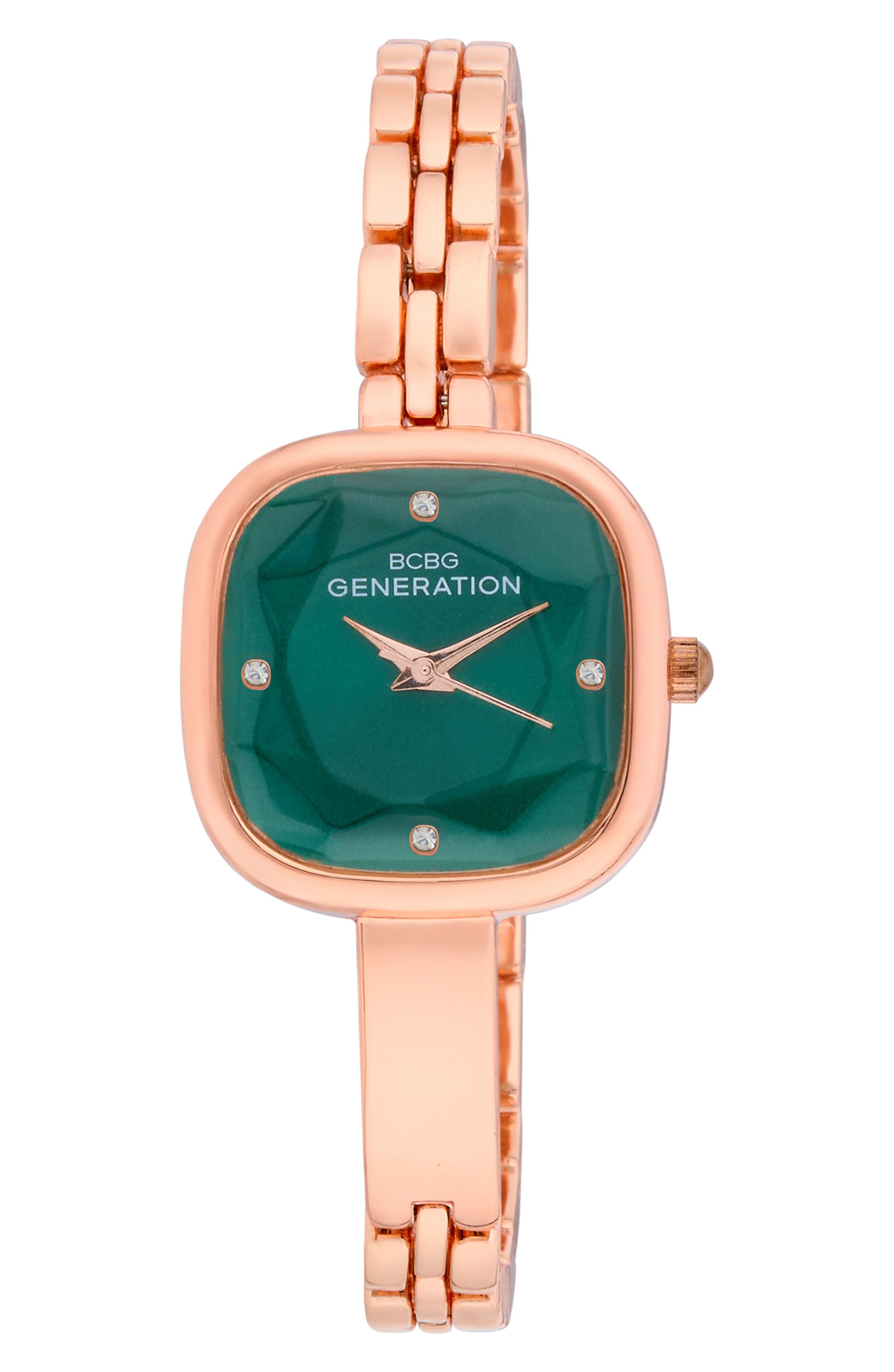 selected GREEN/ ROSE GOLD