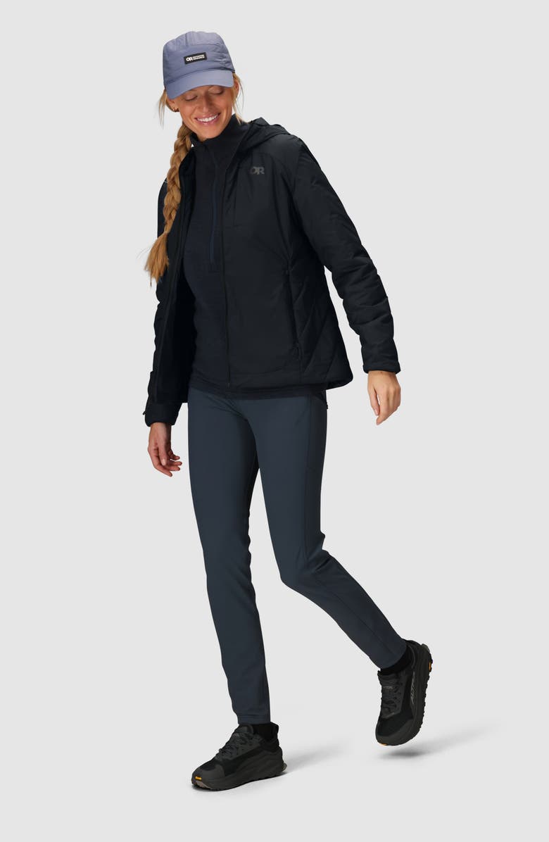 Outdoor Research Vesper Insulated Hooded Jacket, Alternate, color, Black