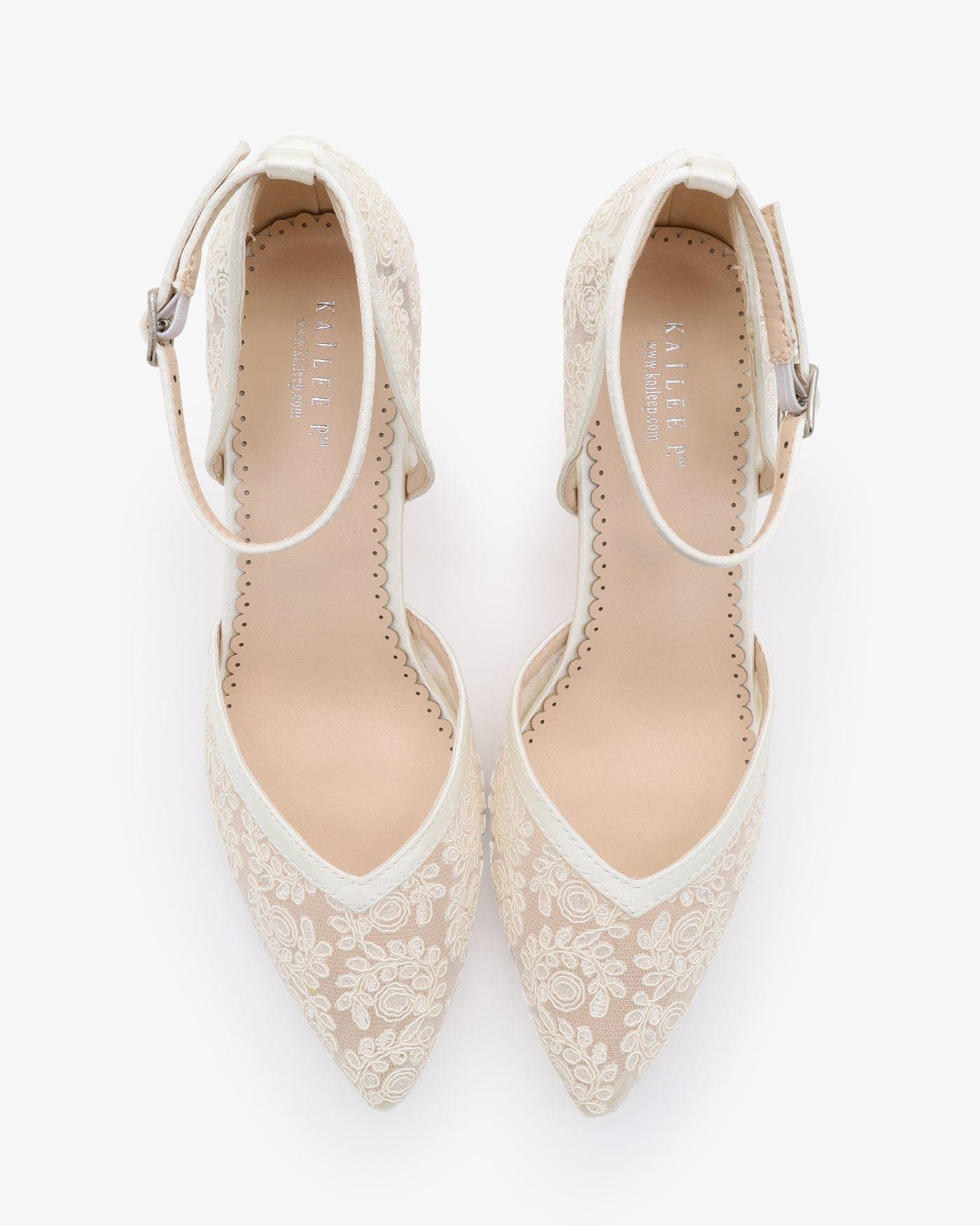 Abby Lace Block Heel, Alternate, color, Ivory