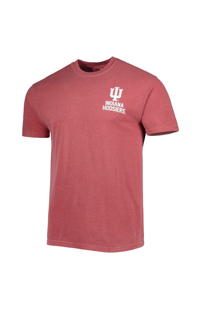 IMAGE ONE Men's Crimson Indiana Hoosiers Hyperlocal T-Shirt, Alternate, color, 