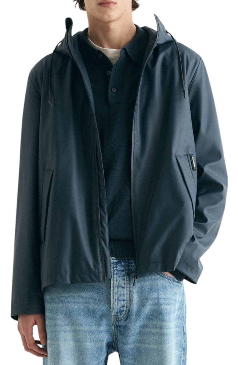 Scalpers Waterproof Parka With Hood, Main, color, Darknavy