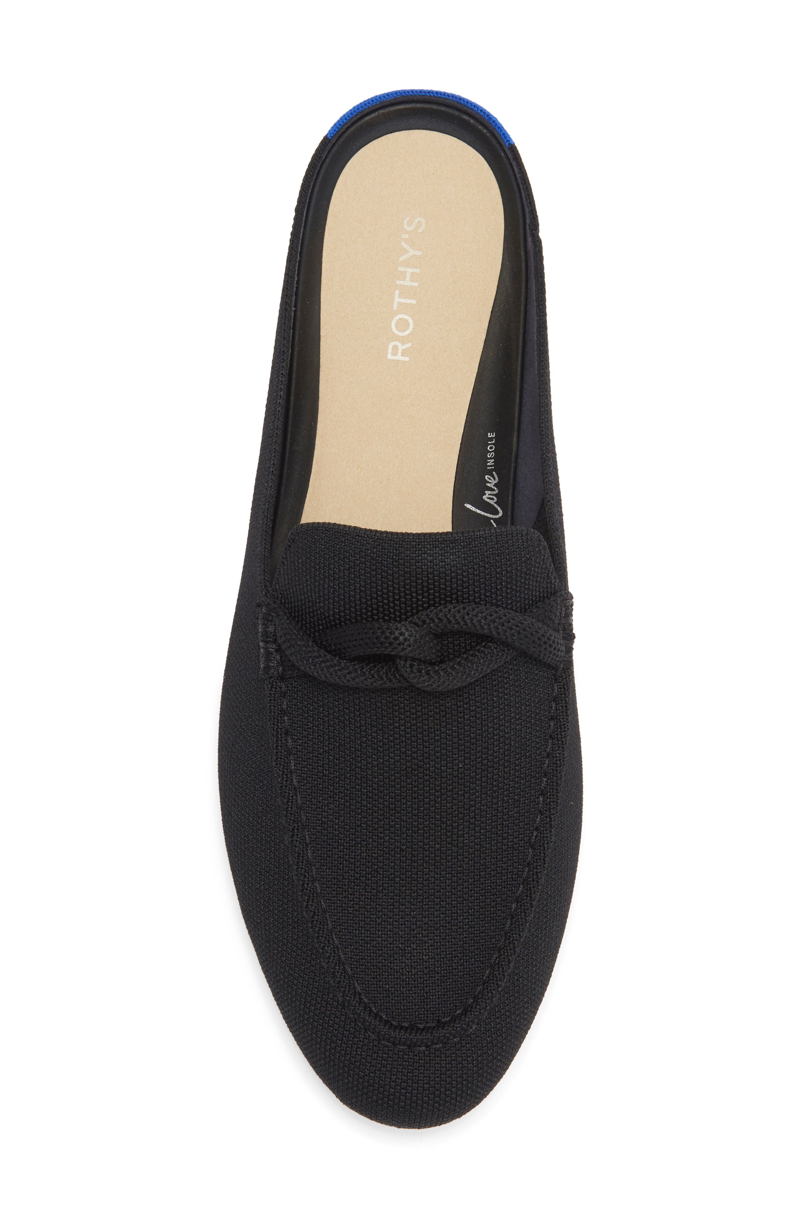 The Loafer Mule, Alternate, color, BLACK