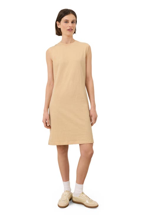 Organic Cotton Soft-Slub Essential Muscle Tee Dress