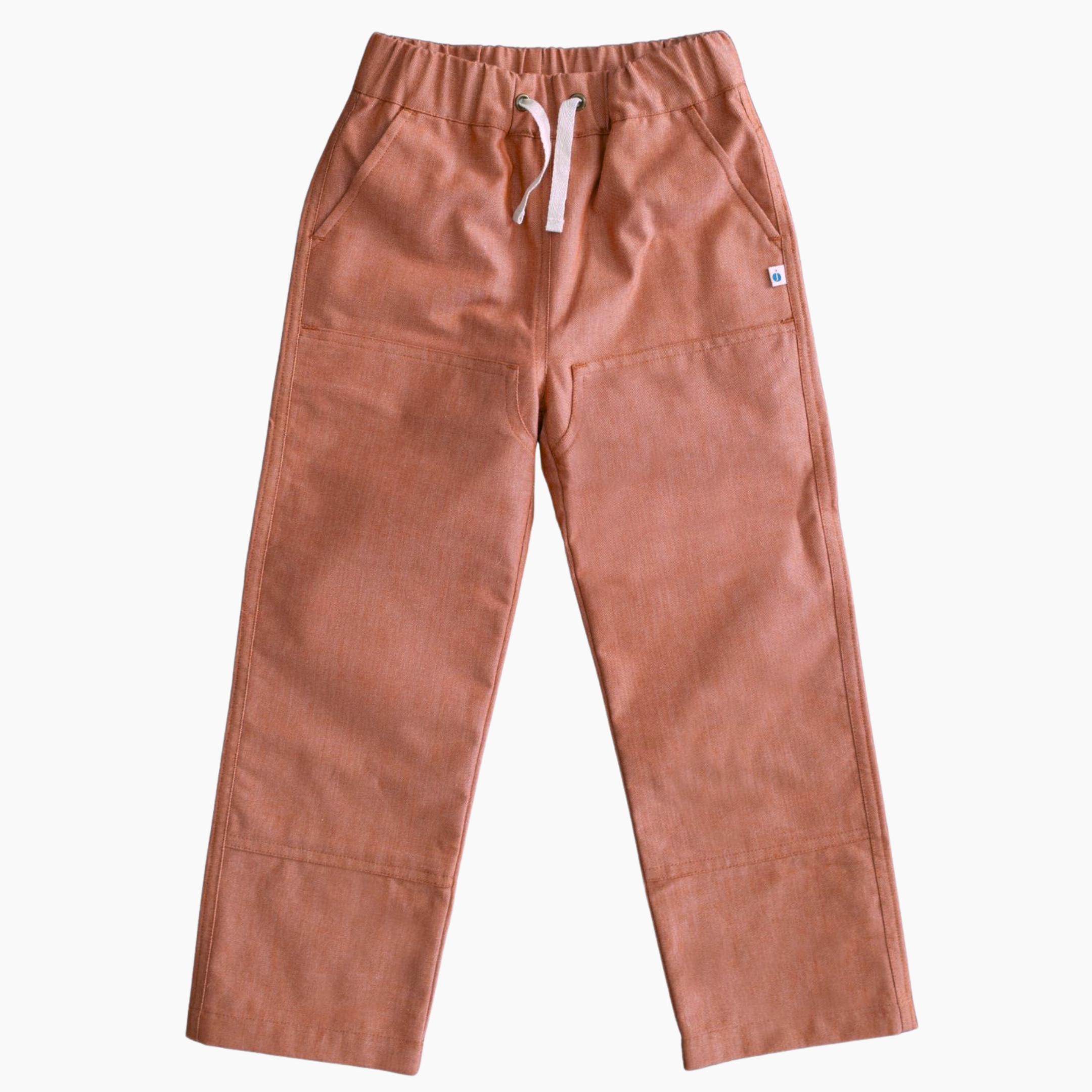 selected Orange Chambray